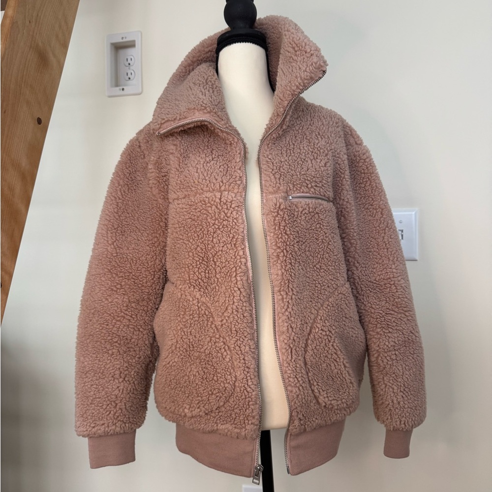 Wilfred Free Teddy Coat - XS (Aritzia)